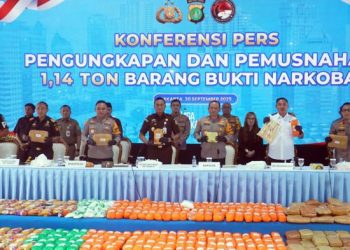 Polri Siap Musnahkan 214 Ton Narkoba: Bukti Perang Tanpa Kompromi