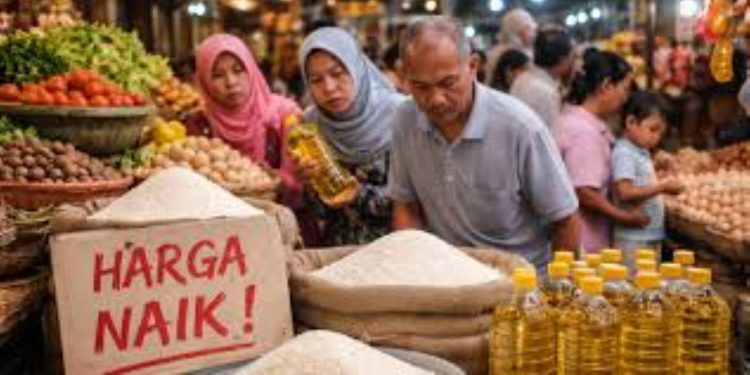 Harga Bahan Pokok Naik, Daya Beli Masyarakat Menurun