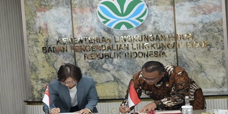 Indonesia dan Singapura Perkuat Kerja Sama Lingkungan, Fokus Hadapi Perubahan Iklim