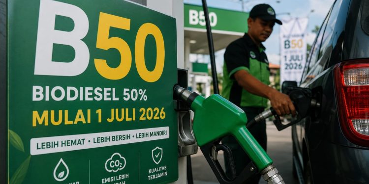 Program B50 Resmi Berlaku Mulai 1 Juli 2026, Indonesia Perkuat Ketahanan Energi Nasional
